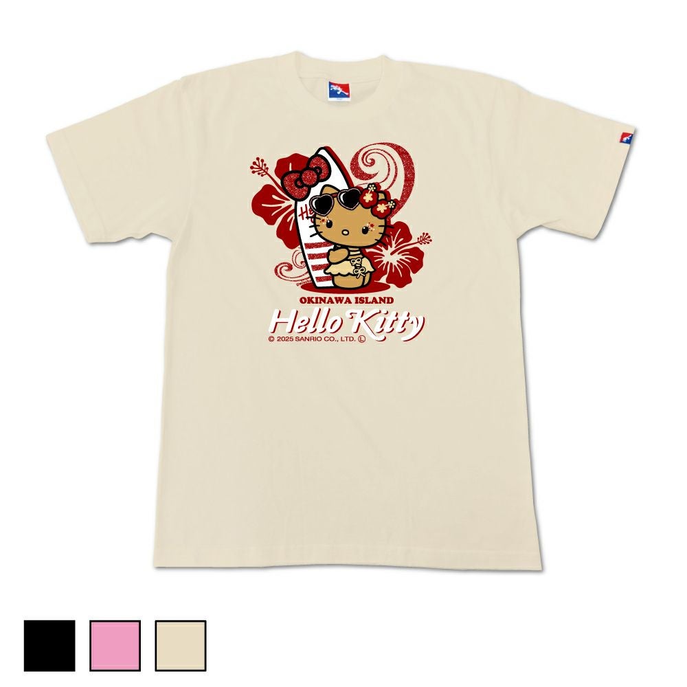 ご当地キティちゃん(沖縄県・アロハシャツ・パイナップル) HELLO KITTY】サーフギャル HELLO KITTY 大人用 | 海人 Online Shop