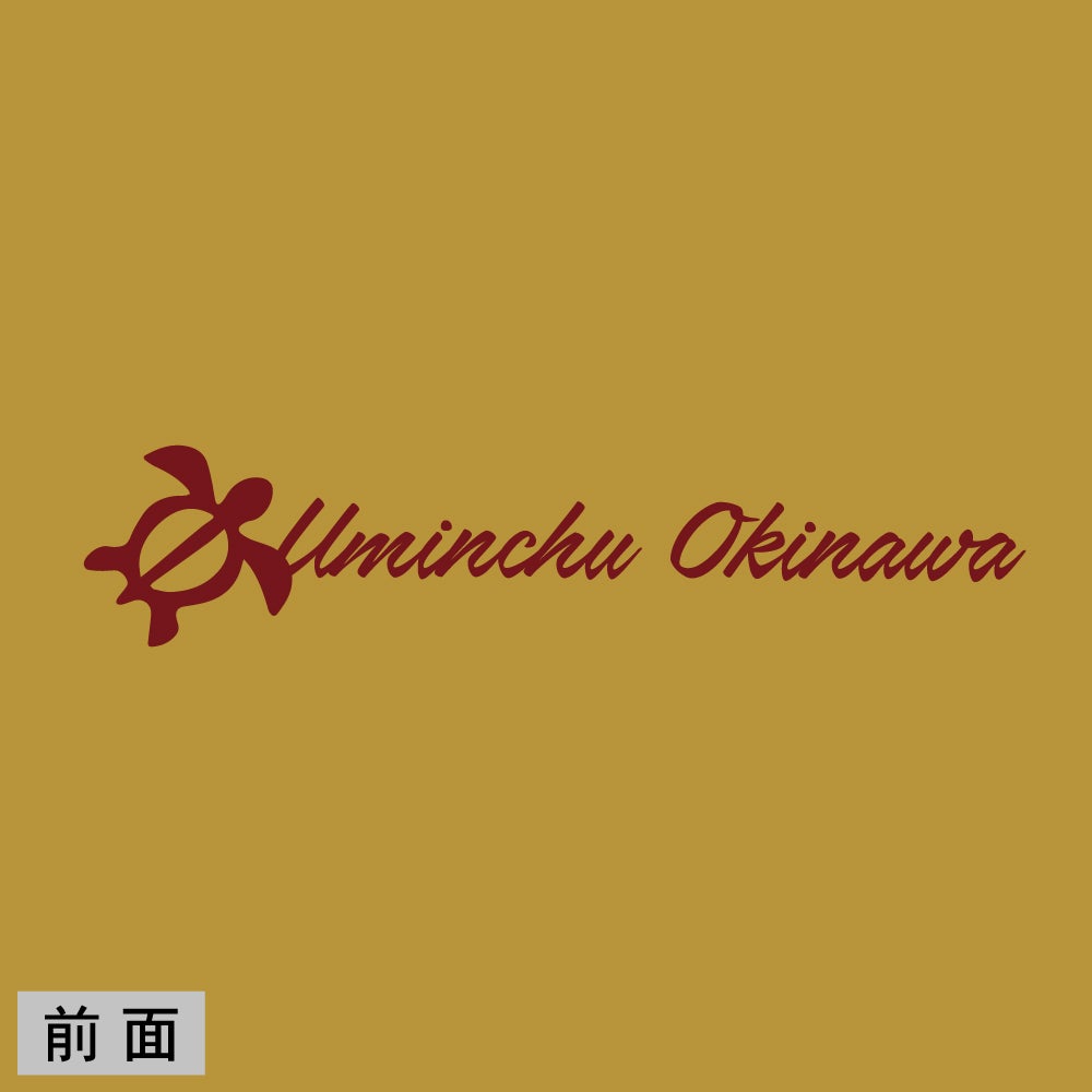 オキナワンキルト長袖前面 亀のイラストのカラー展開