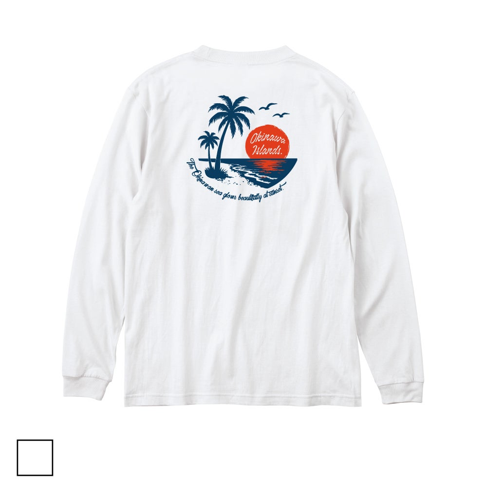 【ｵﾝﾗｲﾝ限定】【長袖T】サンセットパラダイス｜海人工房 Online shop